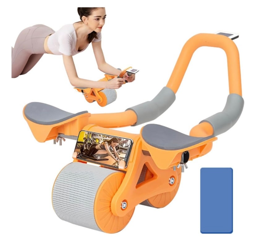 Roda Abdominal de Exercícios de Prancha com Suporte de Cotovelo