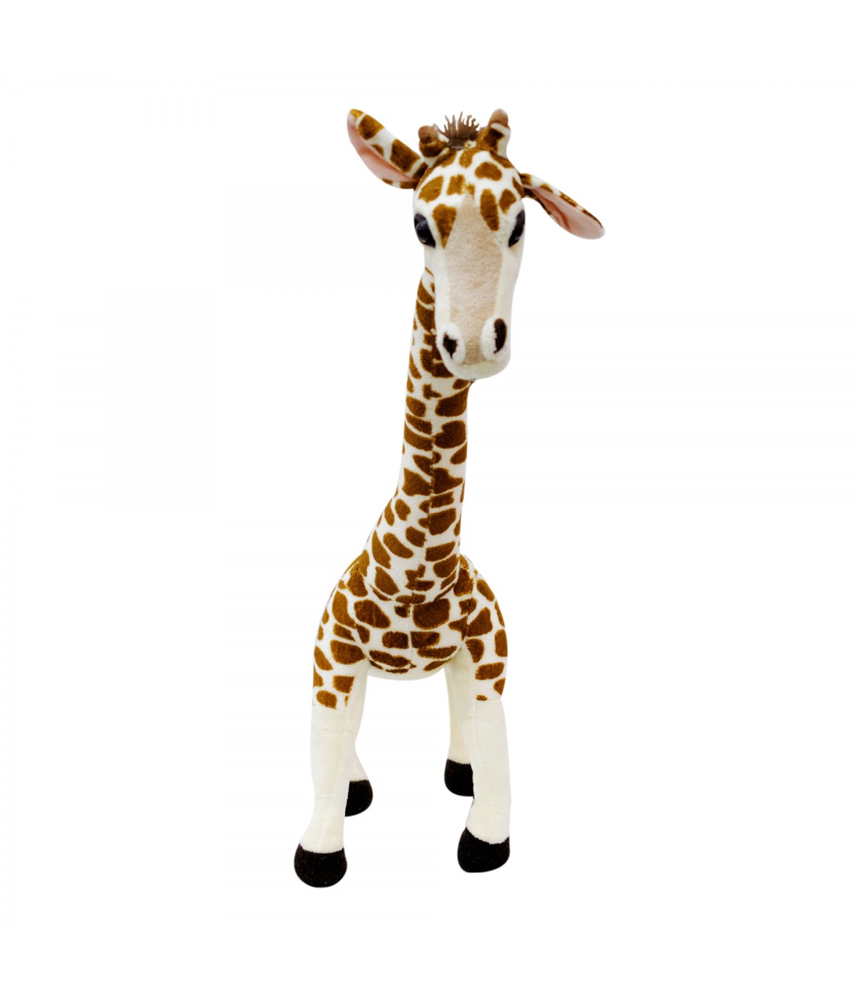 Girafa De Pé Com Pescoço Dobrável 53cm - Pelúcia