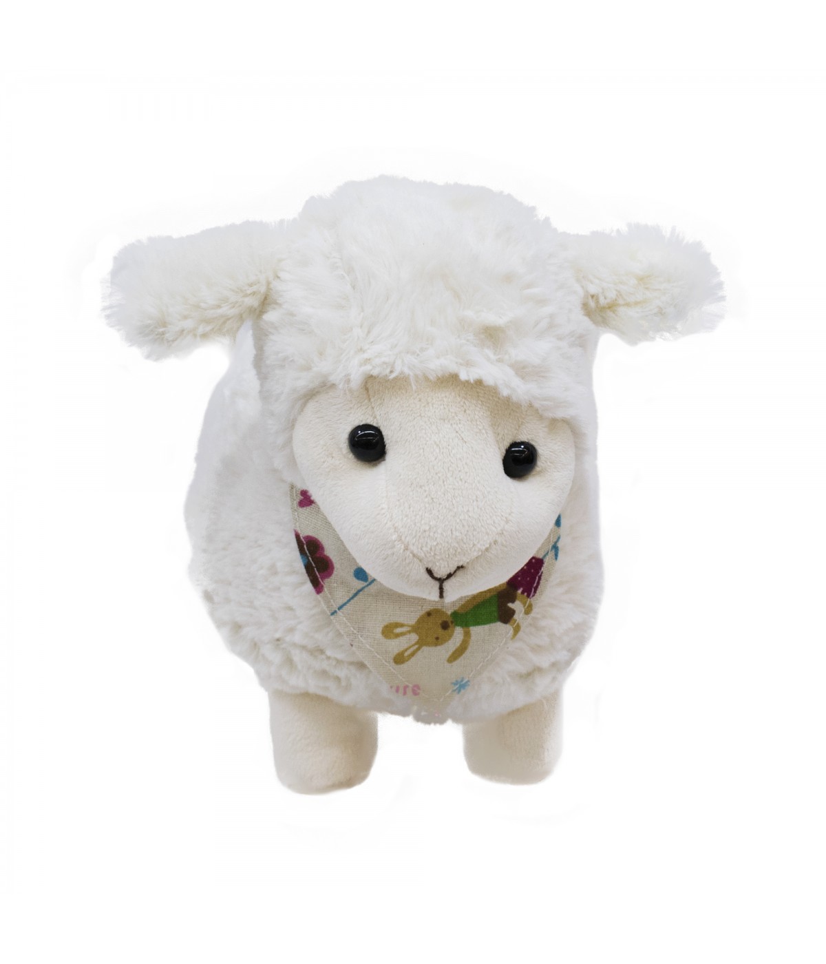 Ovelha Branca Com Laço 26cm - Pelúcia