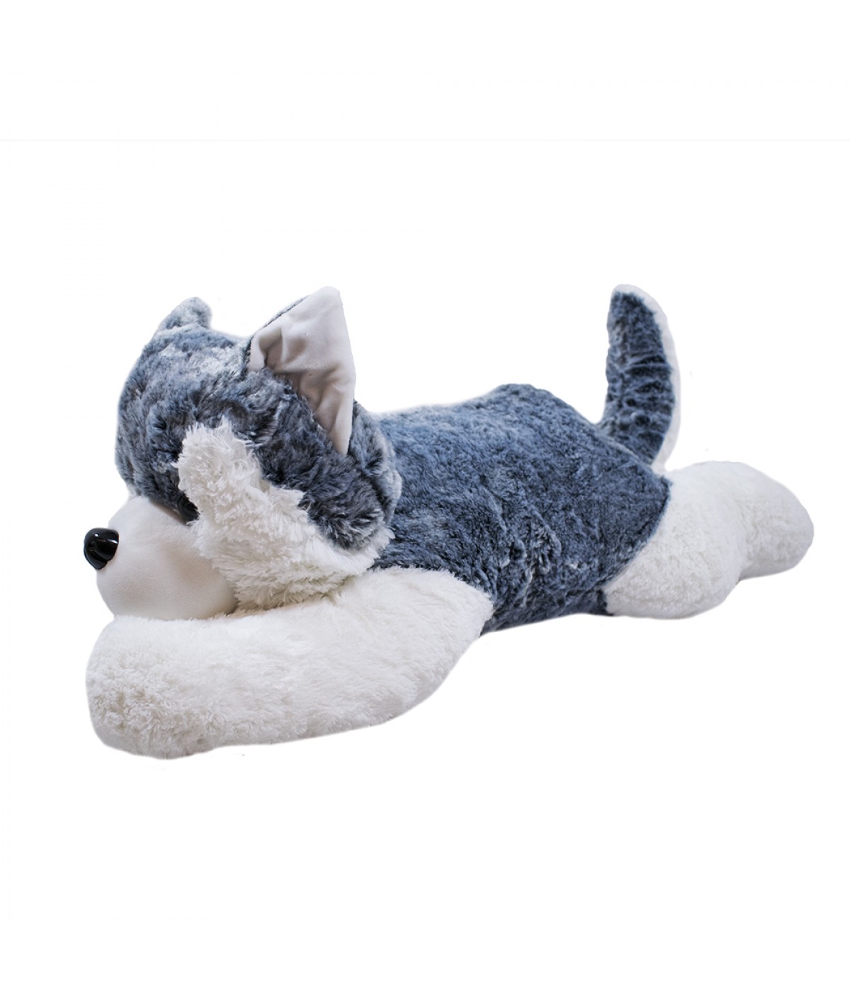 Cachorro Husky Desitado 70cm - Pelúcia