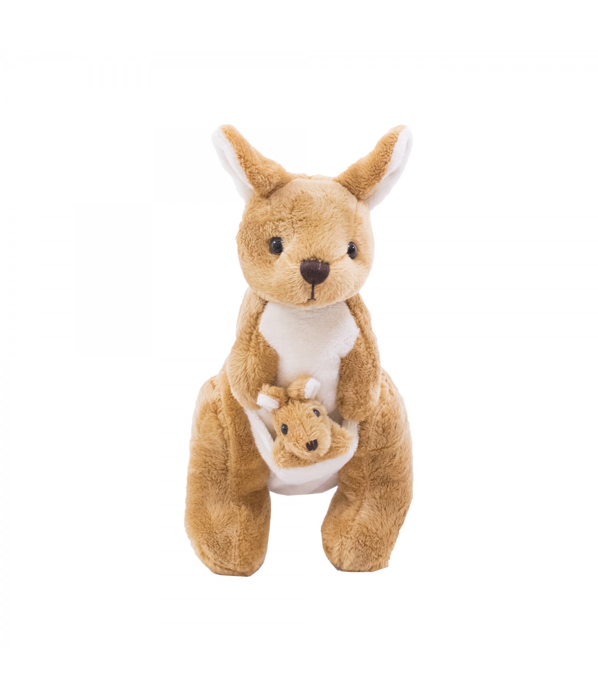 Canguru Com Filhote 26cm - Pelúcia