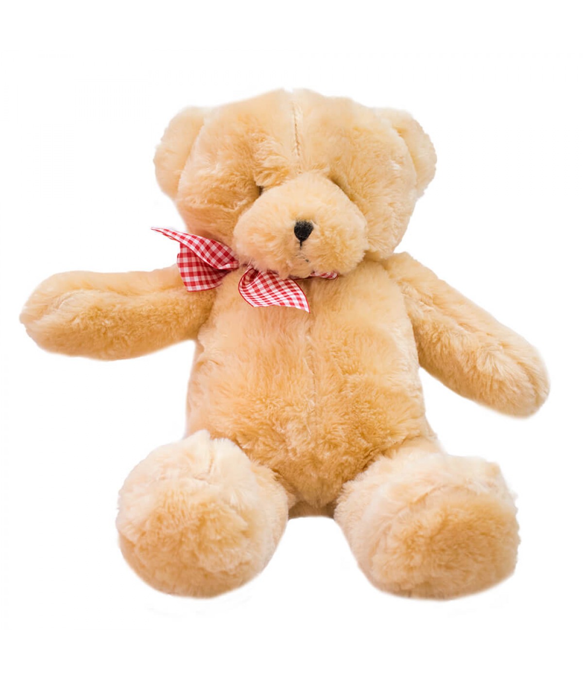 Urso Marrom Laço 43cm - Pelúcia