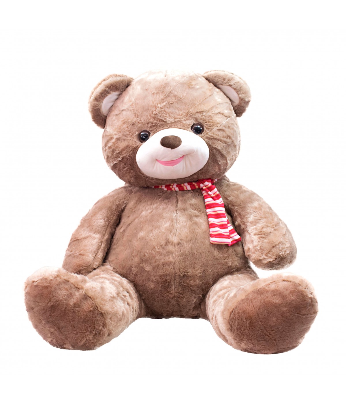Urso Marrom Laço 77cm - Pelúcia