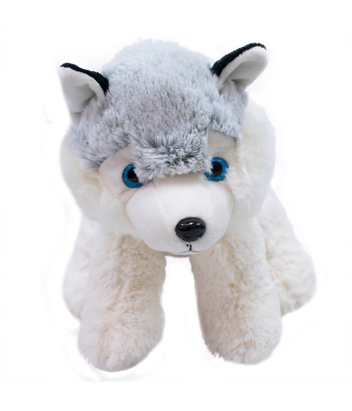 Cachorro Husky Sentado 24cm - Pelúcia