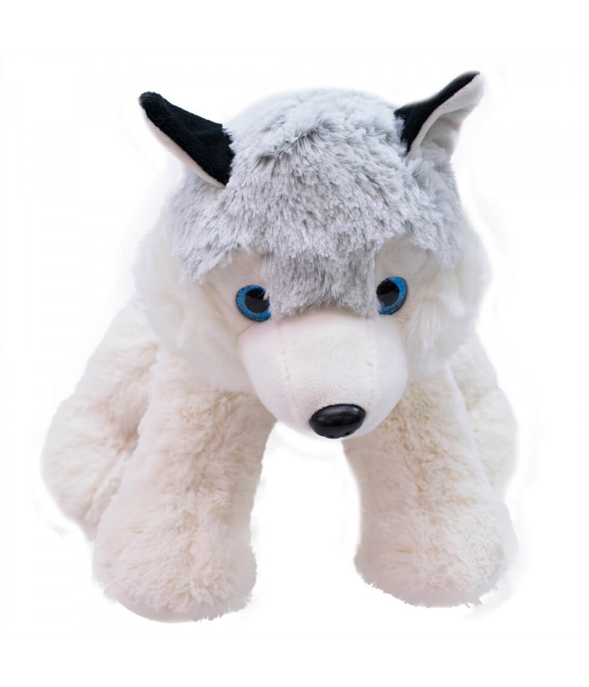 Cachorro Husky Sentado 29cm - Pelúcia