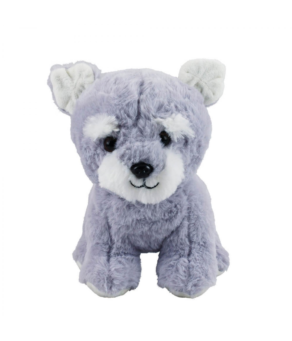 Cachorro Schnauzer Cinza 21cm - Pelúcia