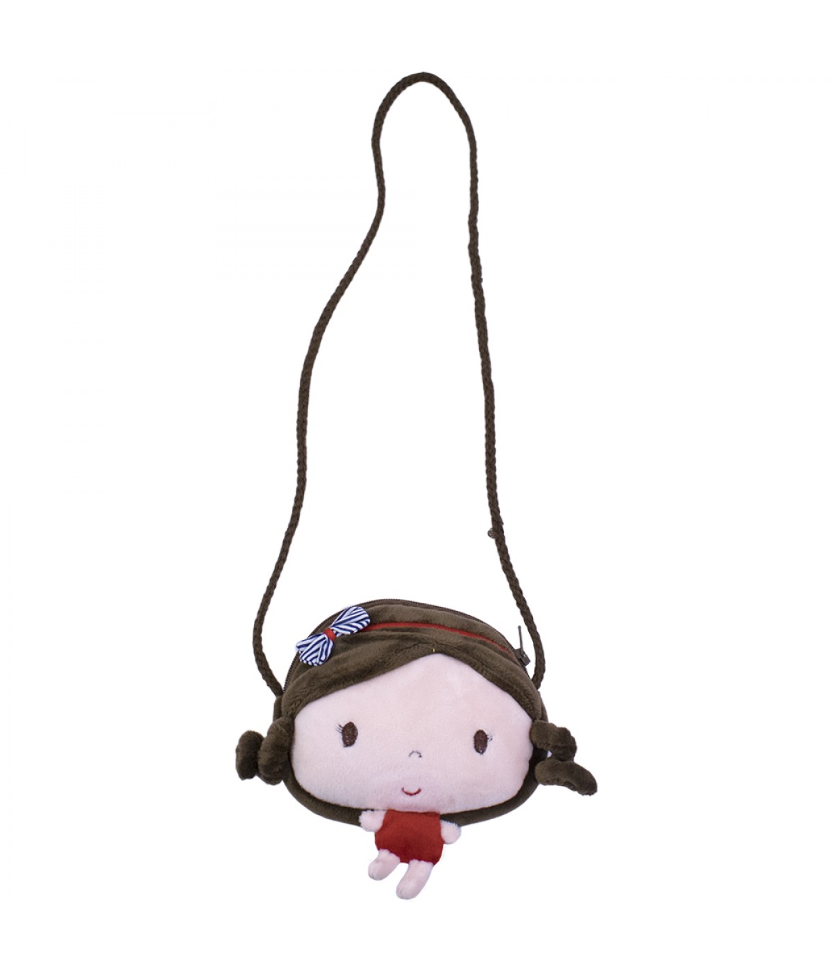 Bolsa Boneca Roupa Vermelha 15cm