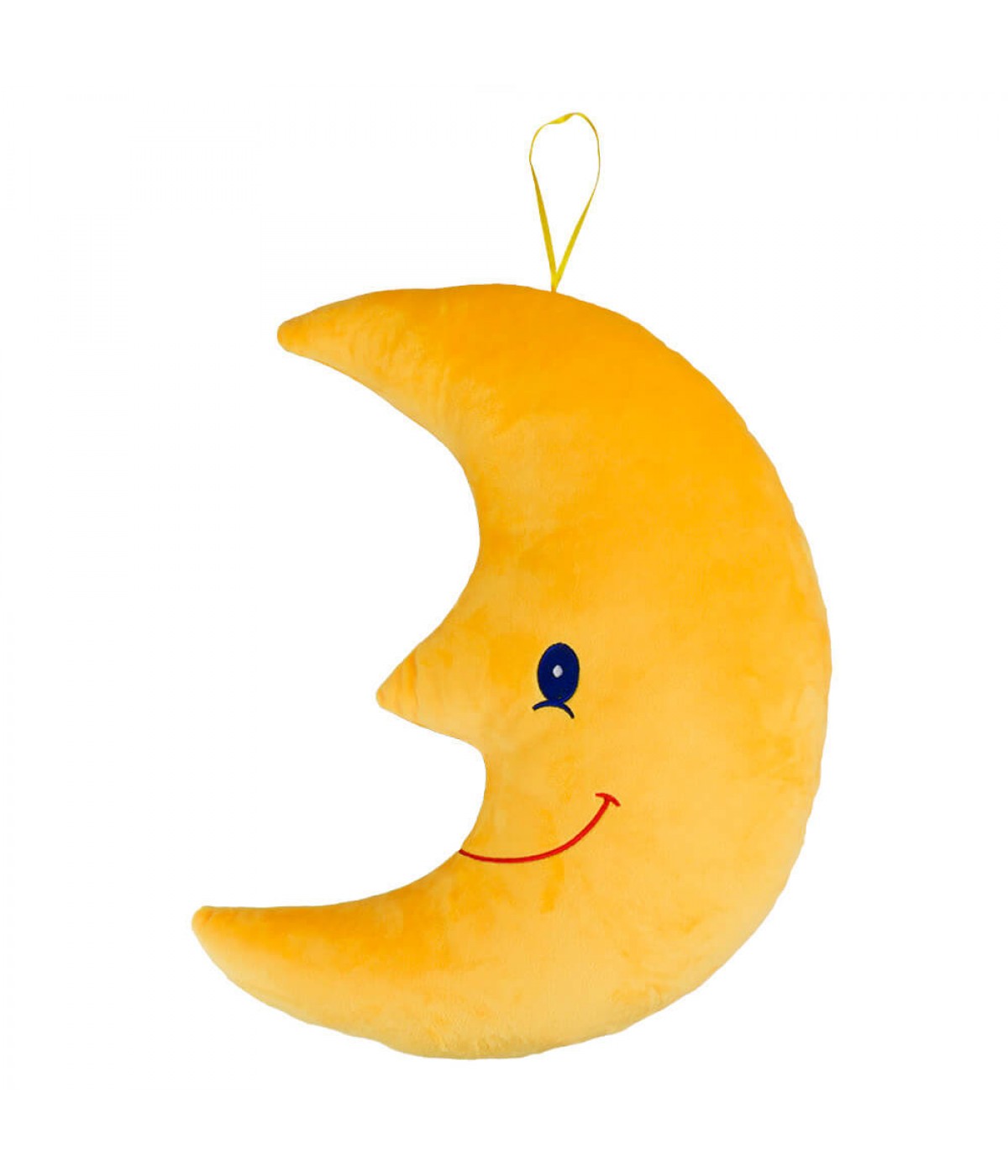 Lua Amarela Rosto 41x13x31cm - Pelúcia