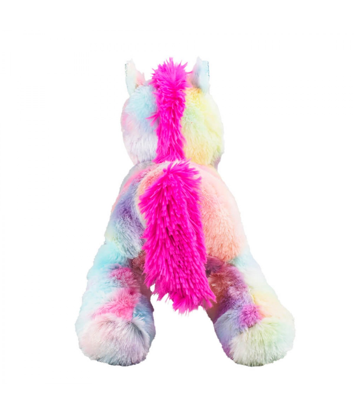 Urso Branco Sentado Gravata Borboleta 36cm - Pelúcia