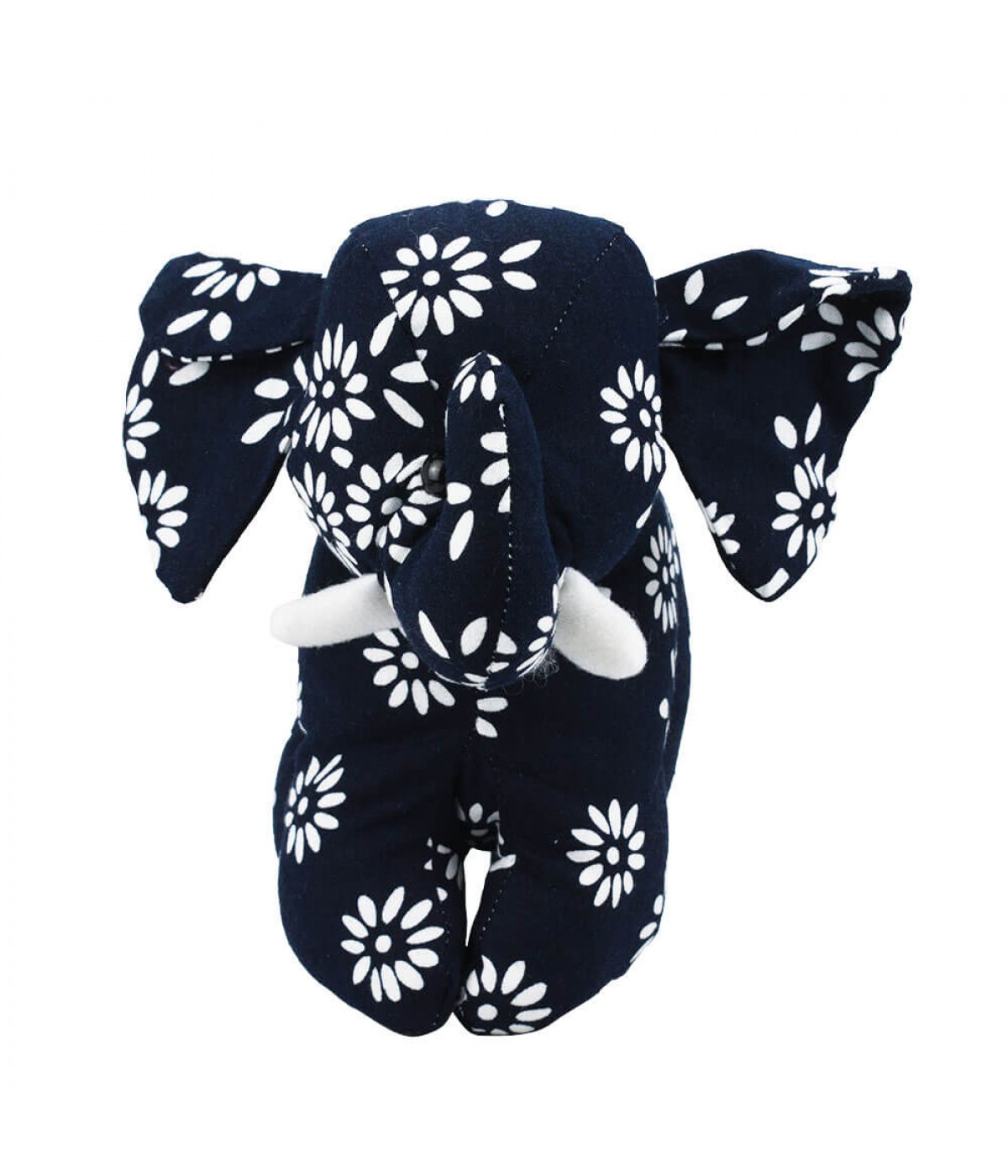 Elefante Pano Flores 17cm - Pelúcia