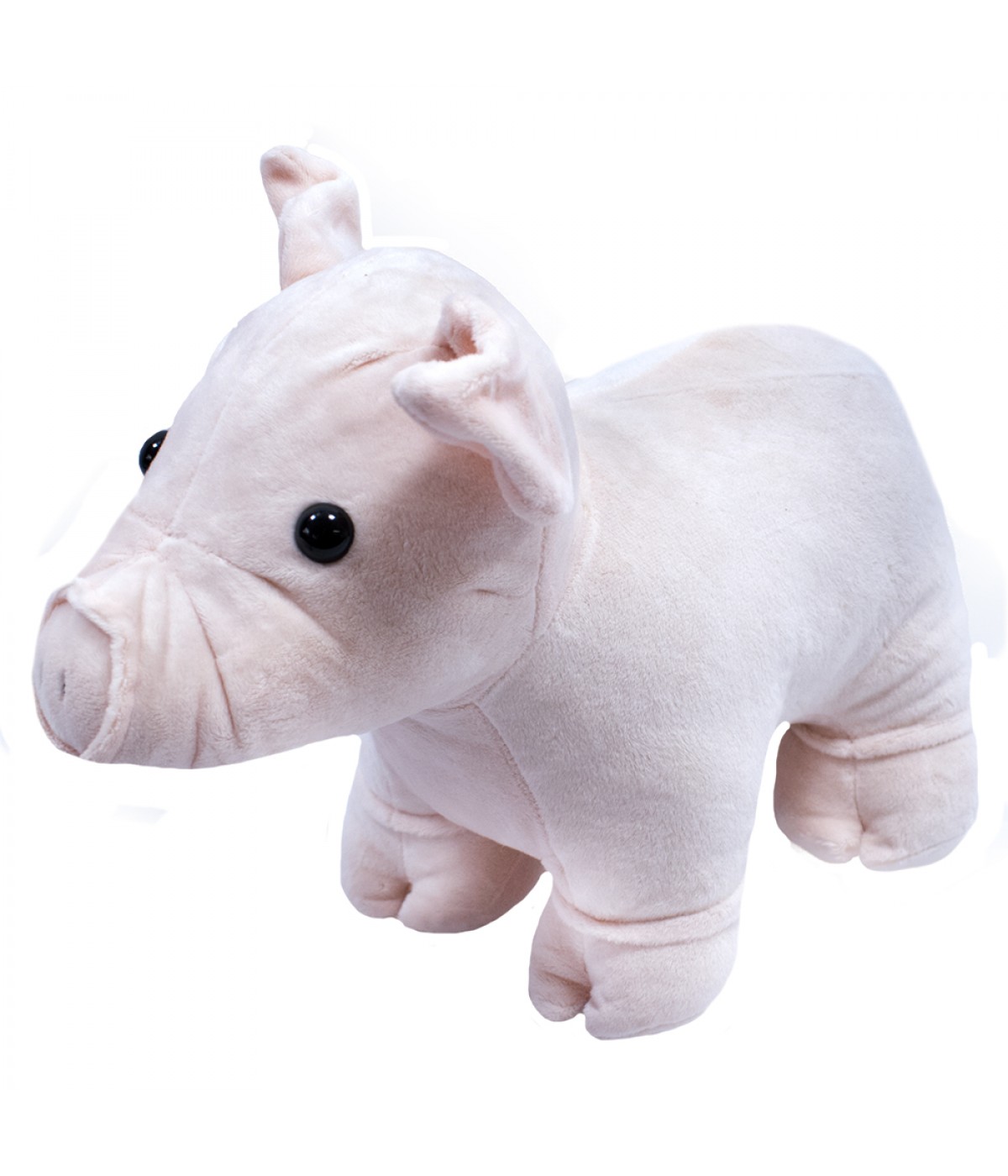 Porco Rosa Em Pé 37cm - Pelúcia