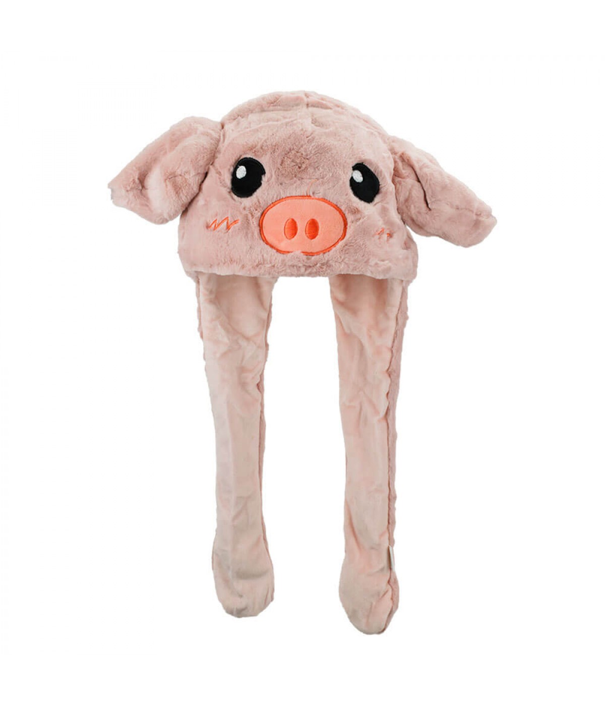 Gorro Orelhas Mexem Porco 22cm