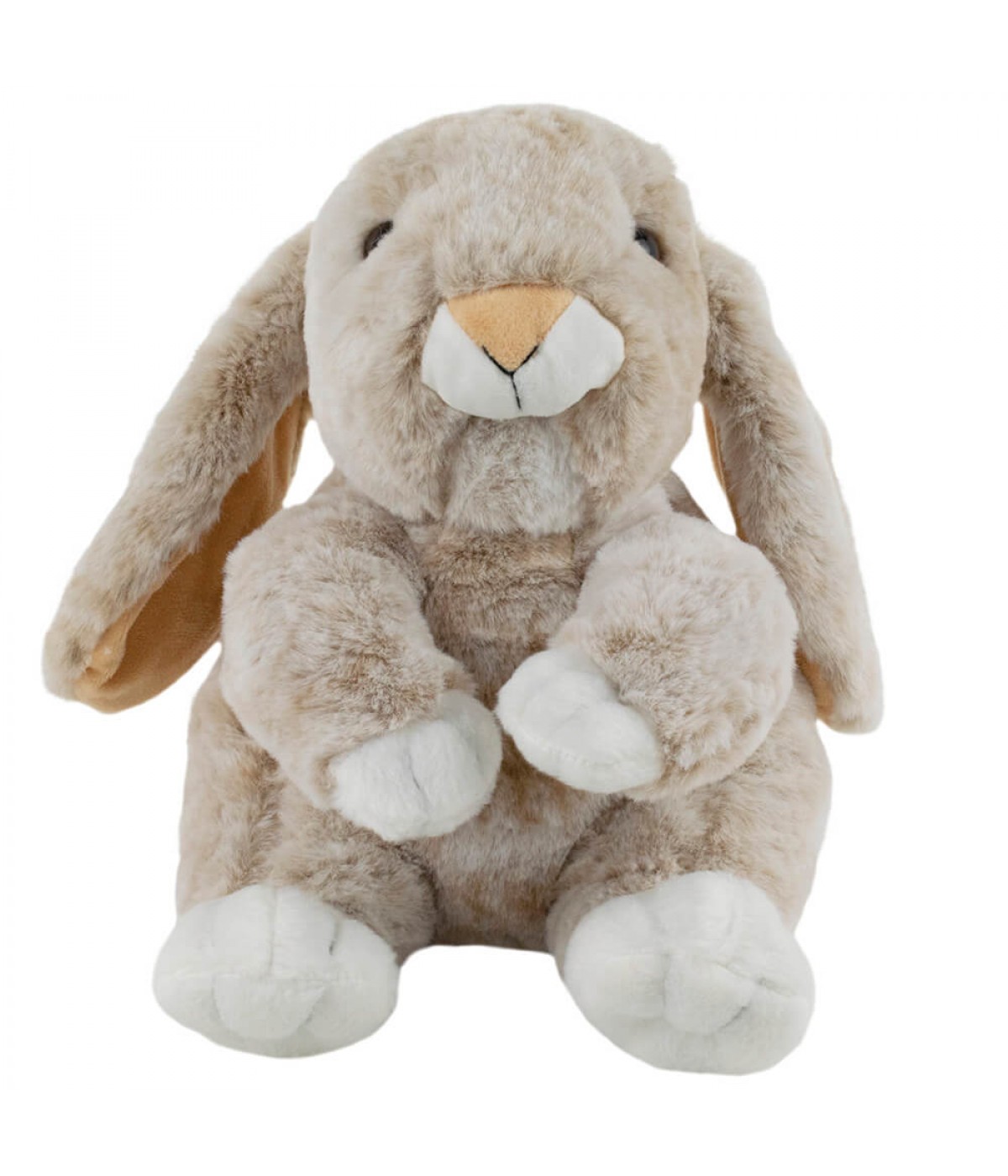 Coelho Bege Sentado 20cm - Pelúcia