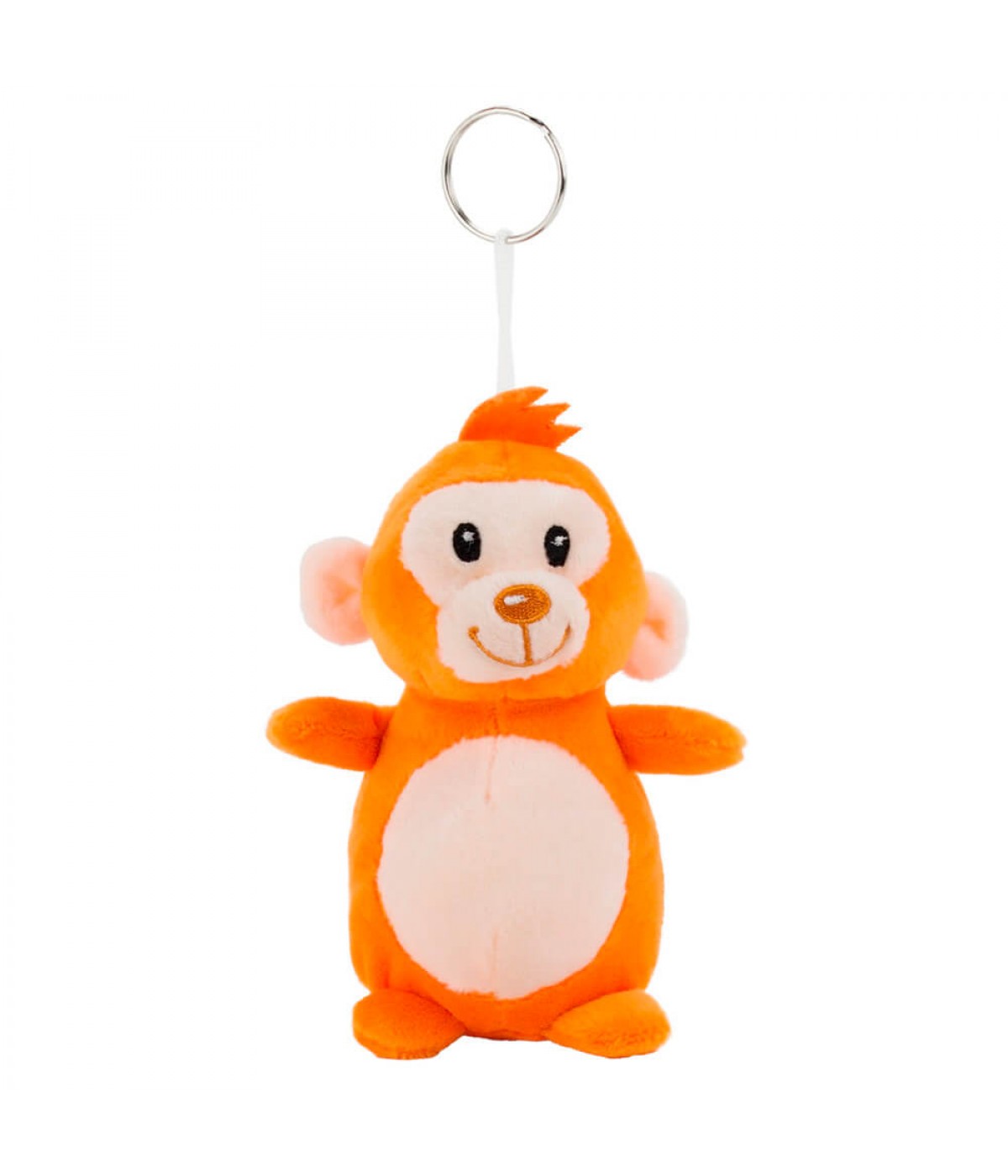 Chaveiro Macaco Laranja 15cm - Pelúcia