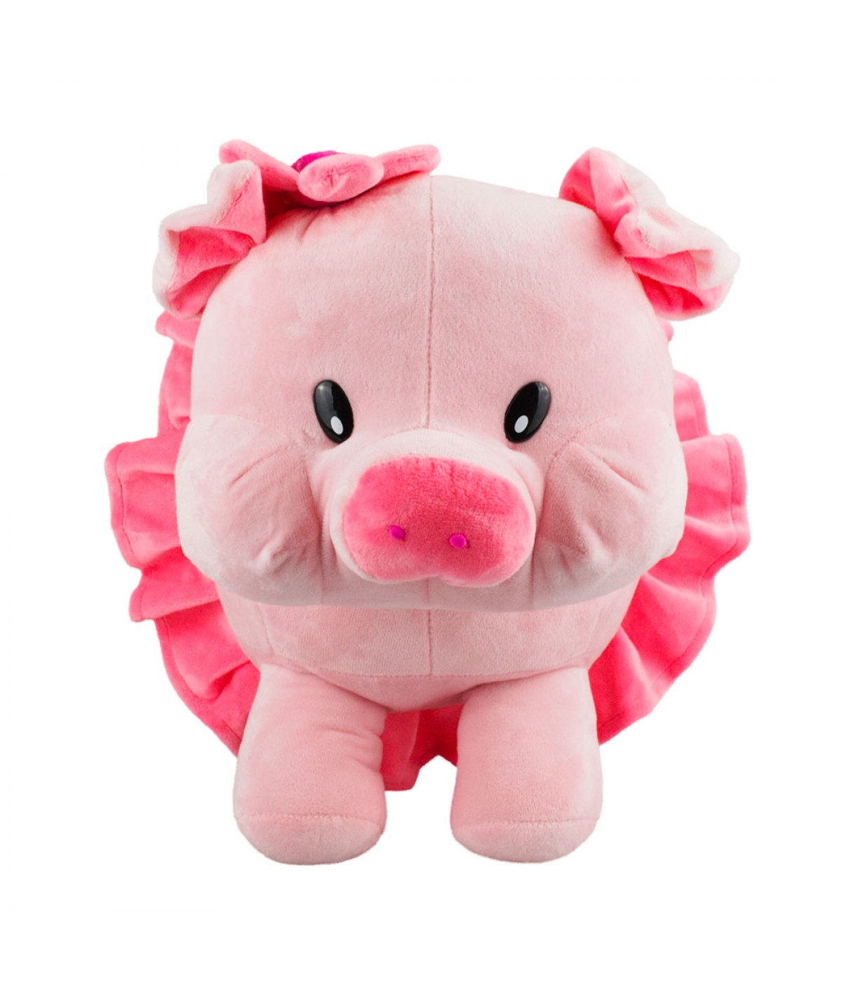 Porco Saia Rosa 43cm - Pelúcia
