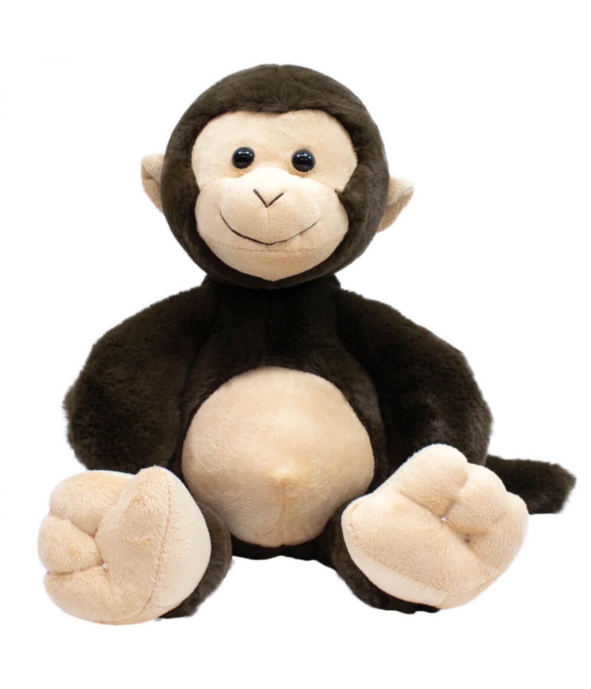 Macaco Marrom Cauda Longa 25cm - Pelúcia