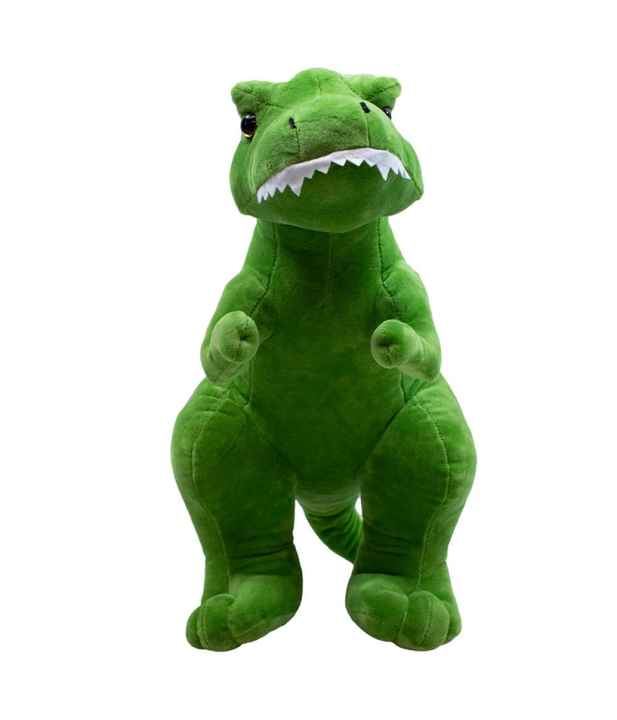 Dinossauro Tiranossauro Rex Verde 35cm - Pelúcia