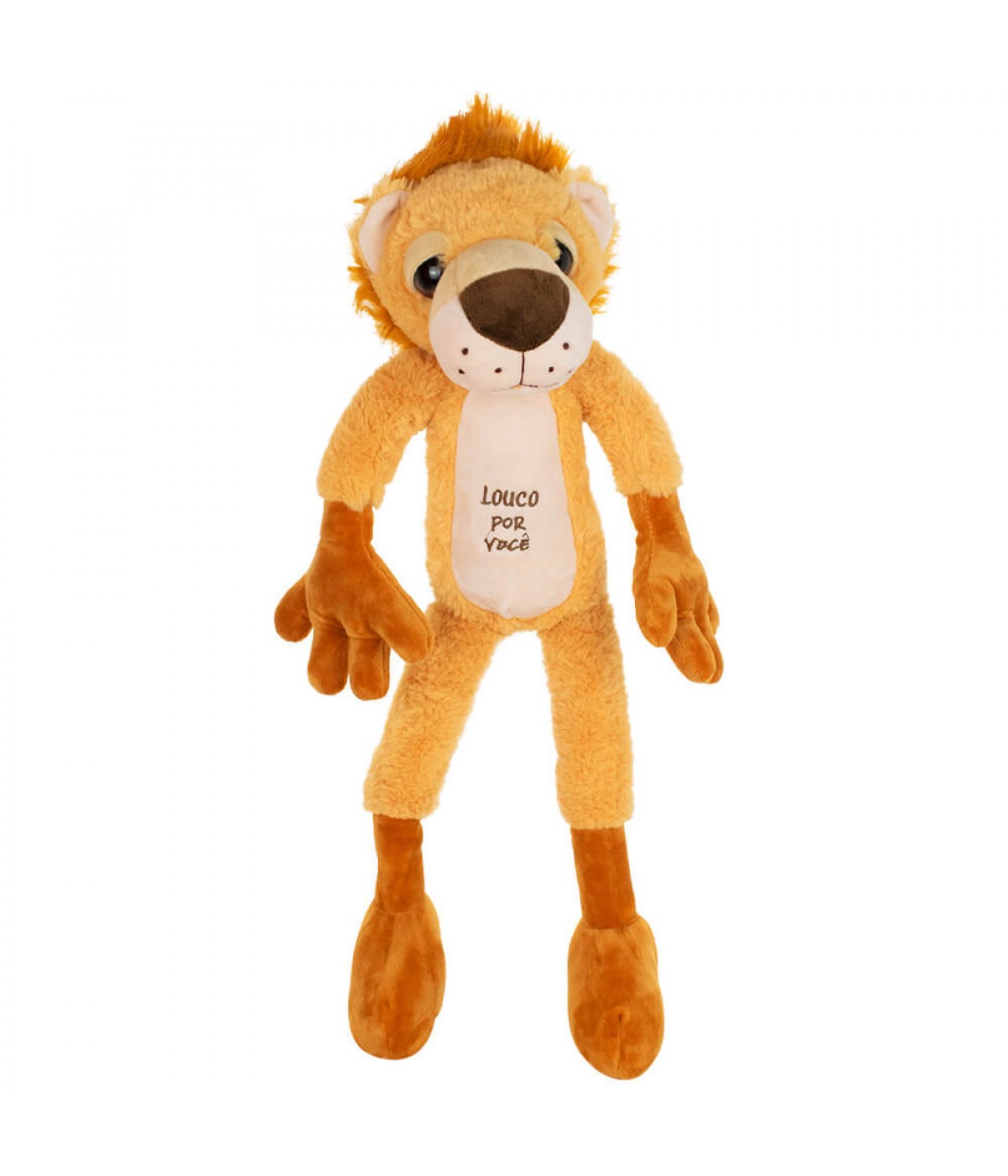 Leão Patas Longas 27cm - Pelúcia