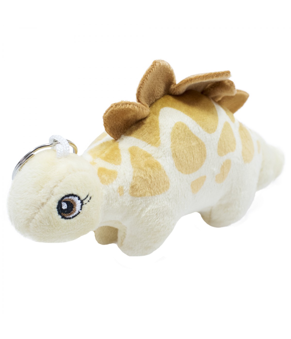 Chaveiro Dinossauro Espinhos Costas 20cm - Pelúcia