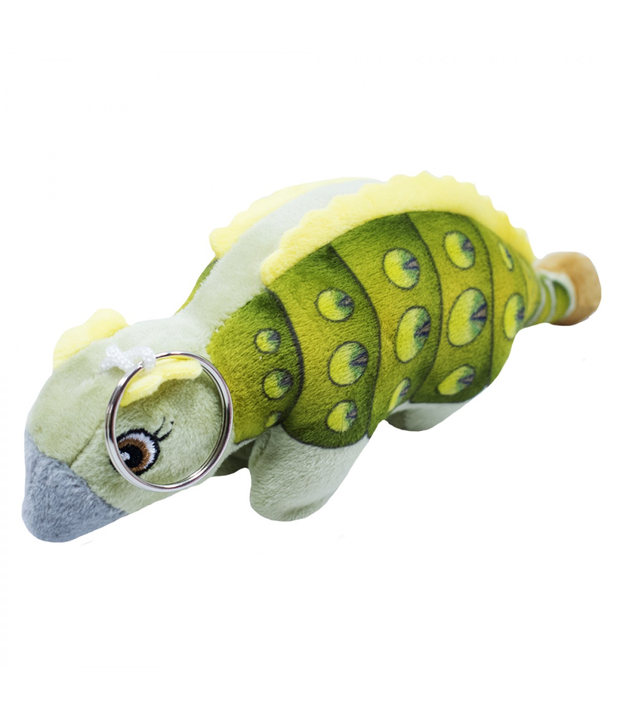 Chaveiro Dinossauro Bola Cauda 23cm - Pelúcia