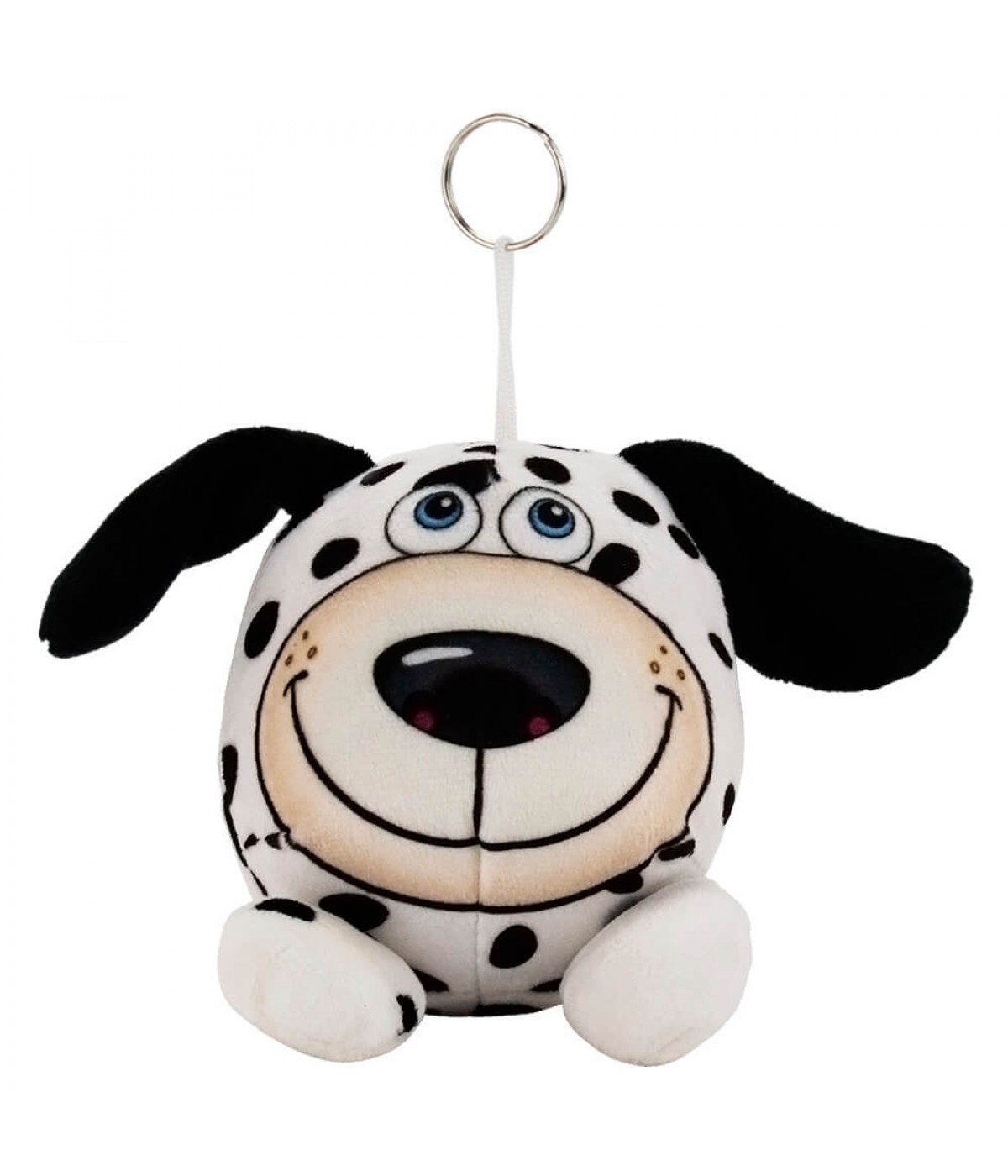 Chaveiro Caricatura Cachorro Dalmata 12cm - Pelúcia