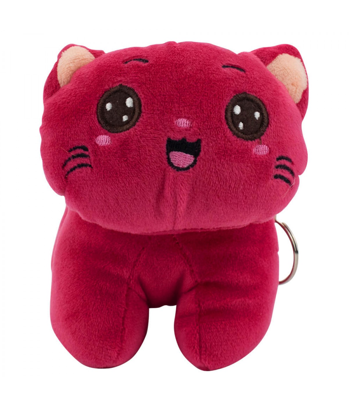 Chaveiro Gato Vinho 14cm - Pelúcia