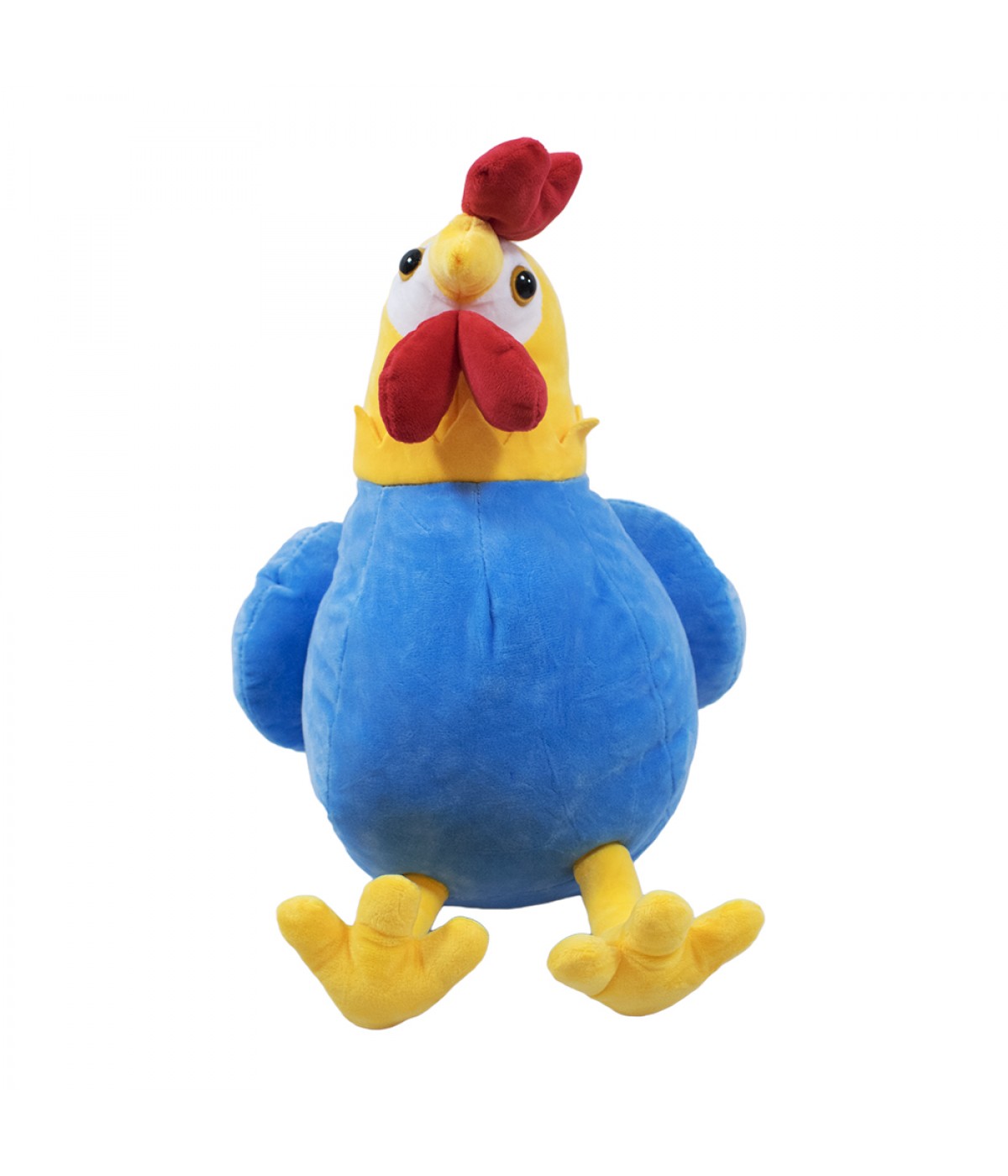 Galo Azul 34cm - Pelúcia