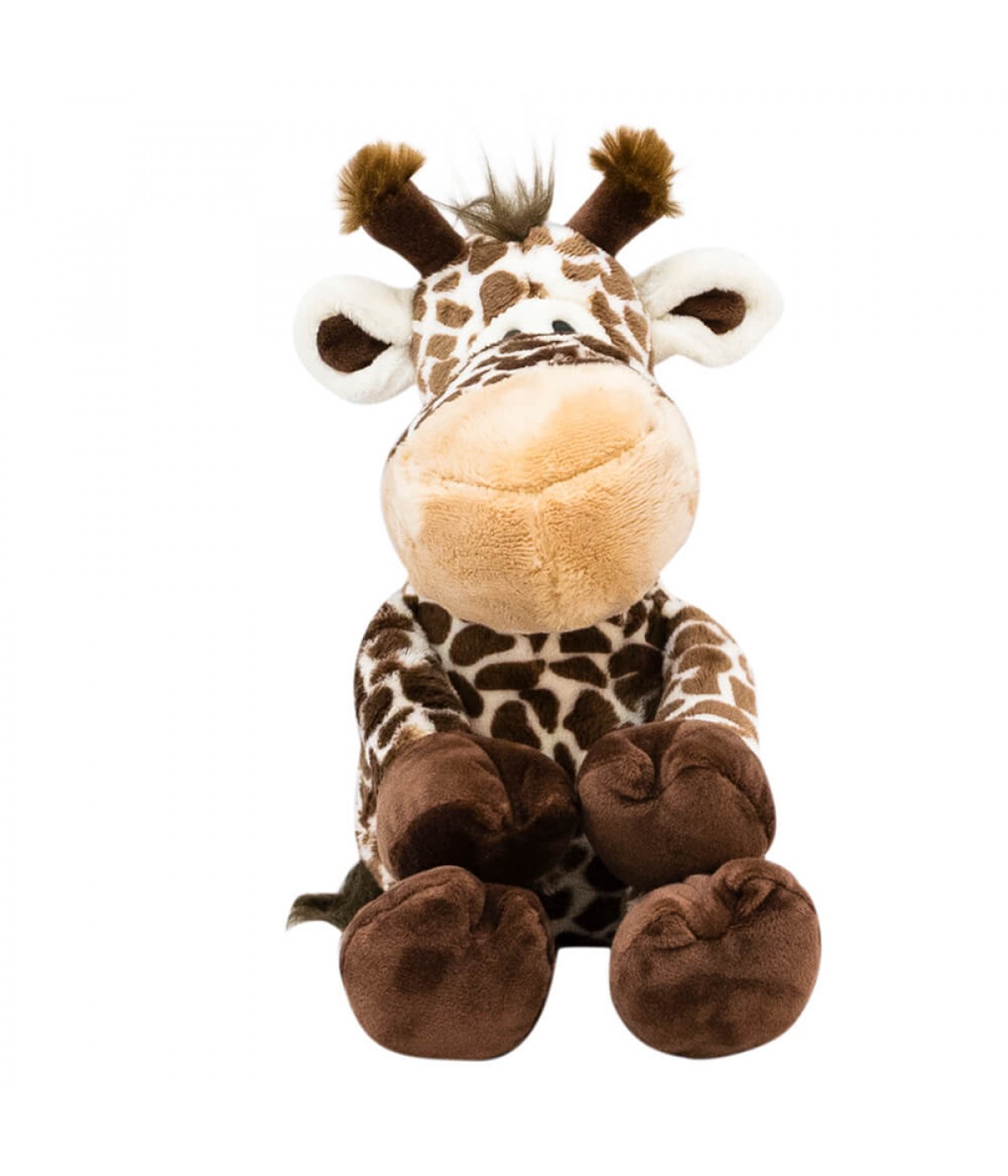 Girafa Safari Sentado 38cm - Pelúcia