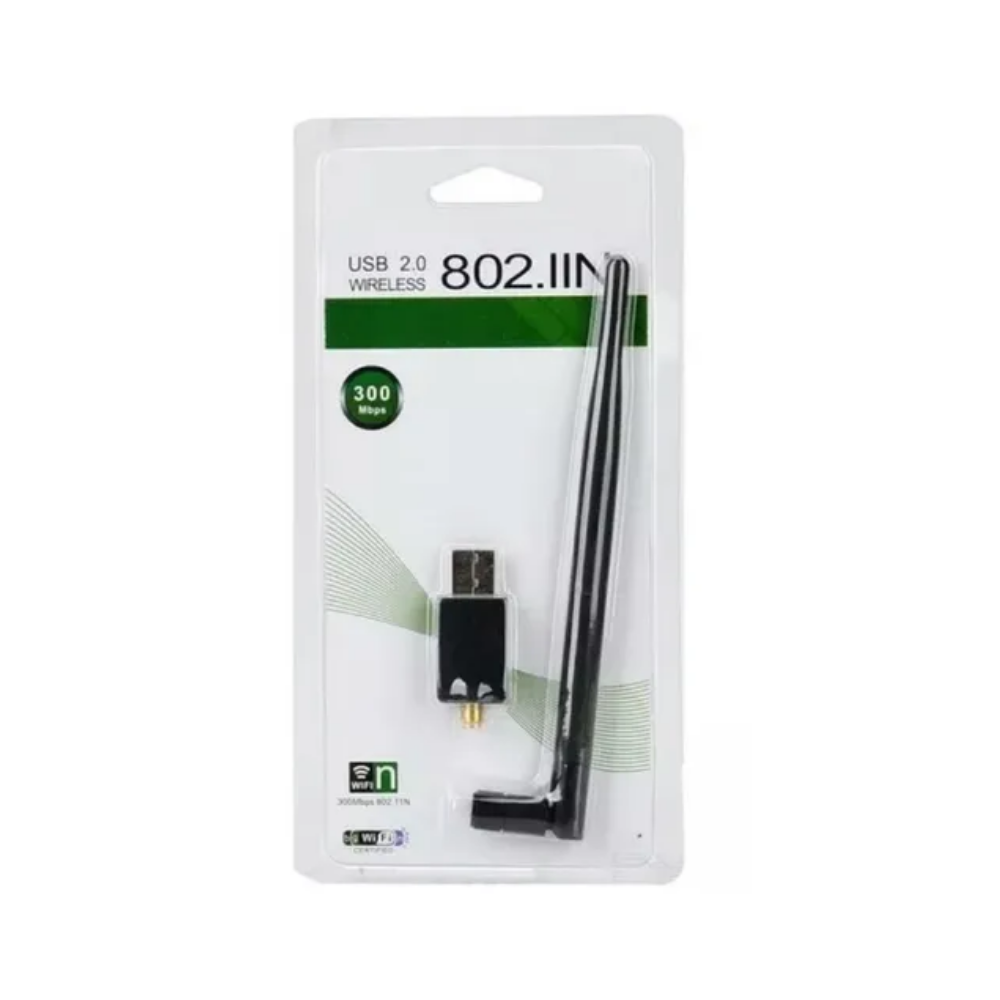 Antena Adaptador Wifi Usb 2.0 Wireless 802.IIN