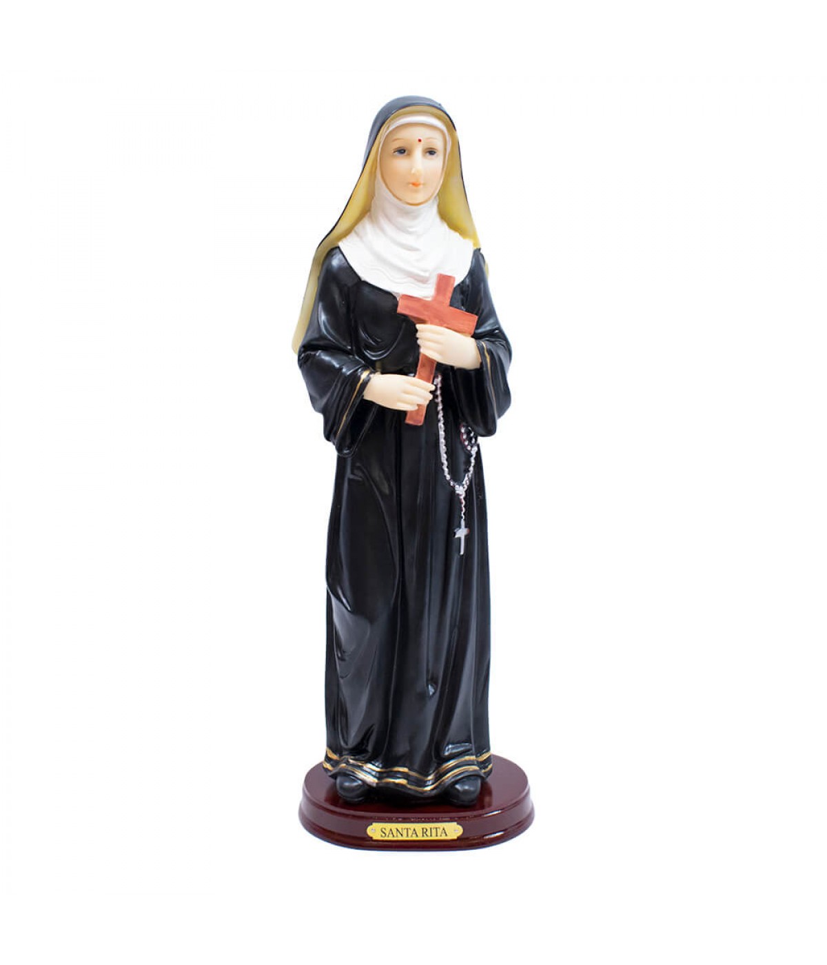 Santa Rita 31cm - Enfeite Resina