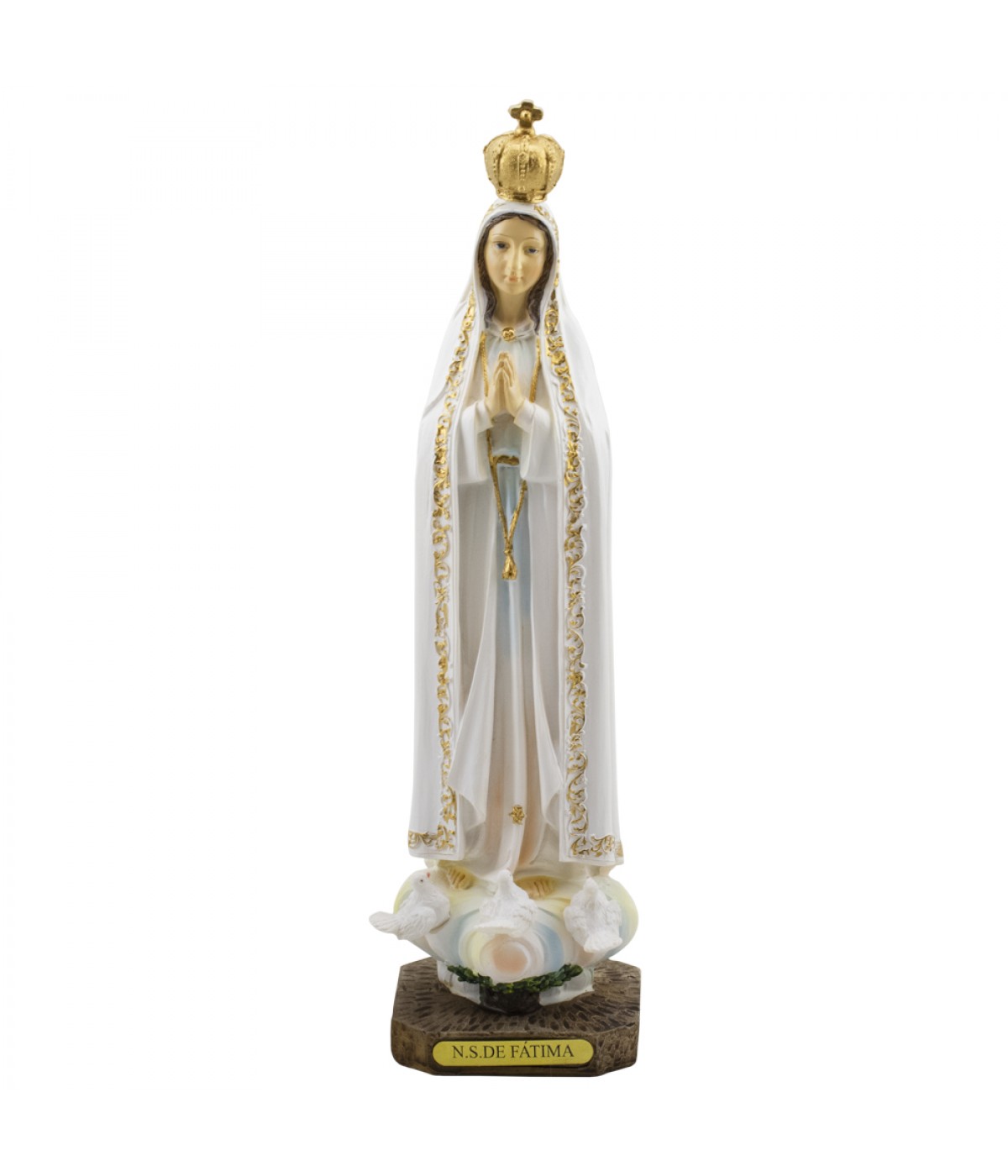 Nossa Senhora De Fátima 30.5cm - Enfeite Resina