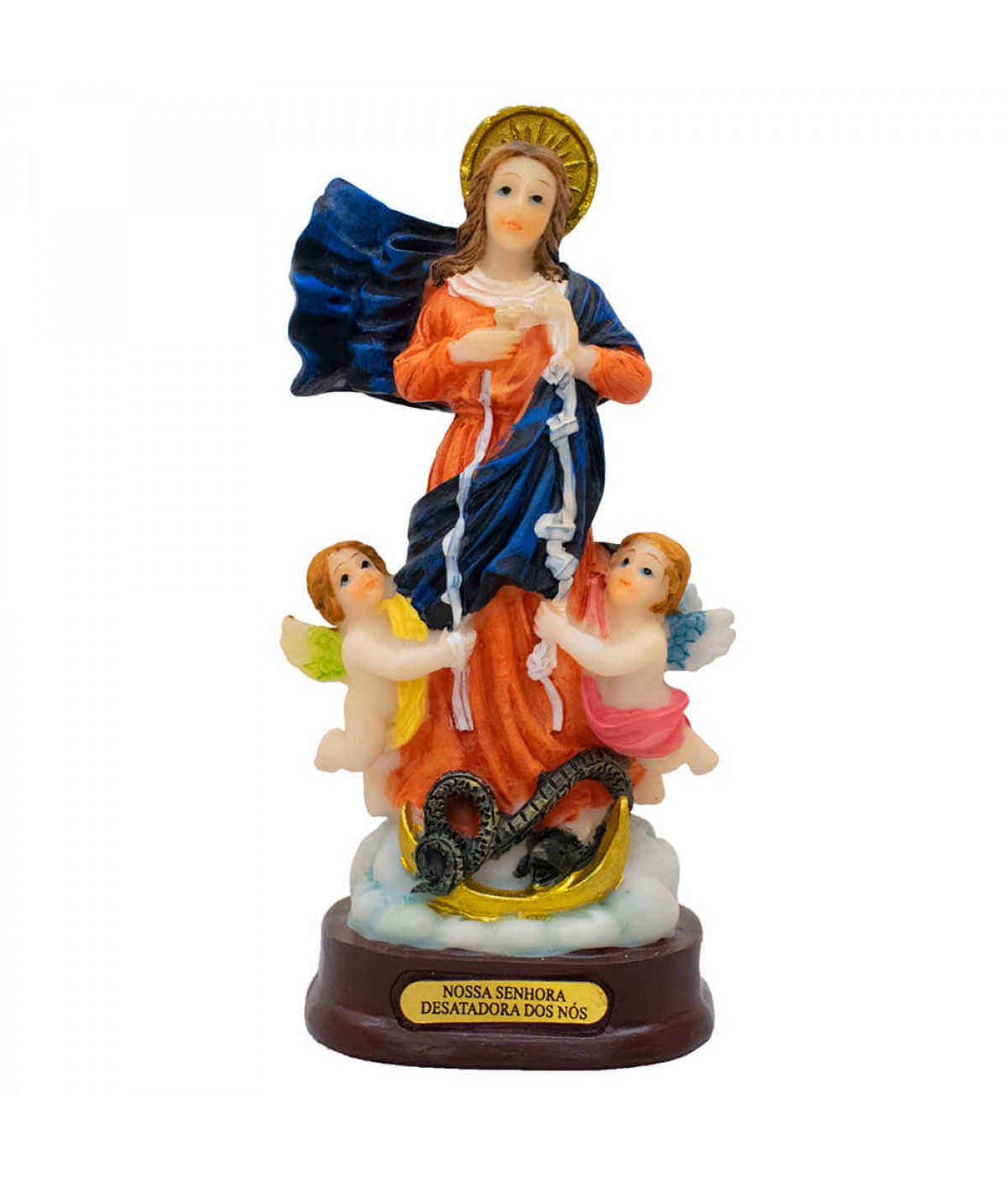 Nossa Senhora Desatadora De Nós 12cm - Enfeite Resina