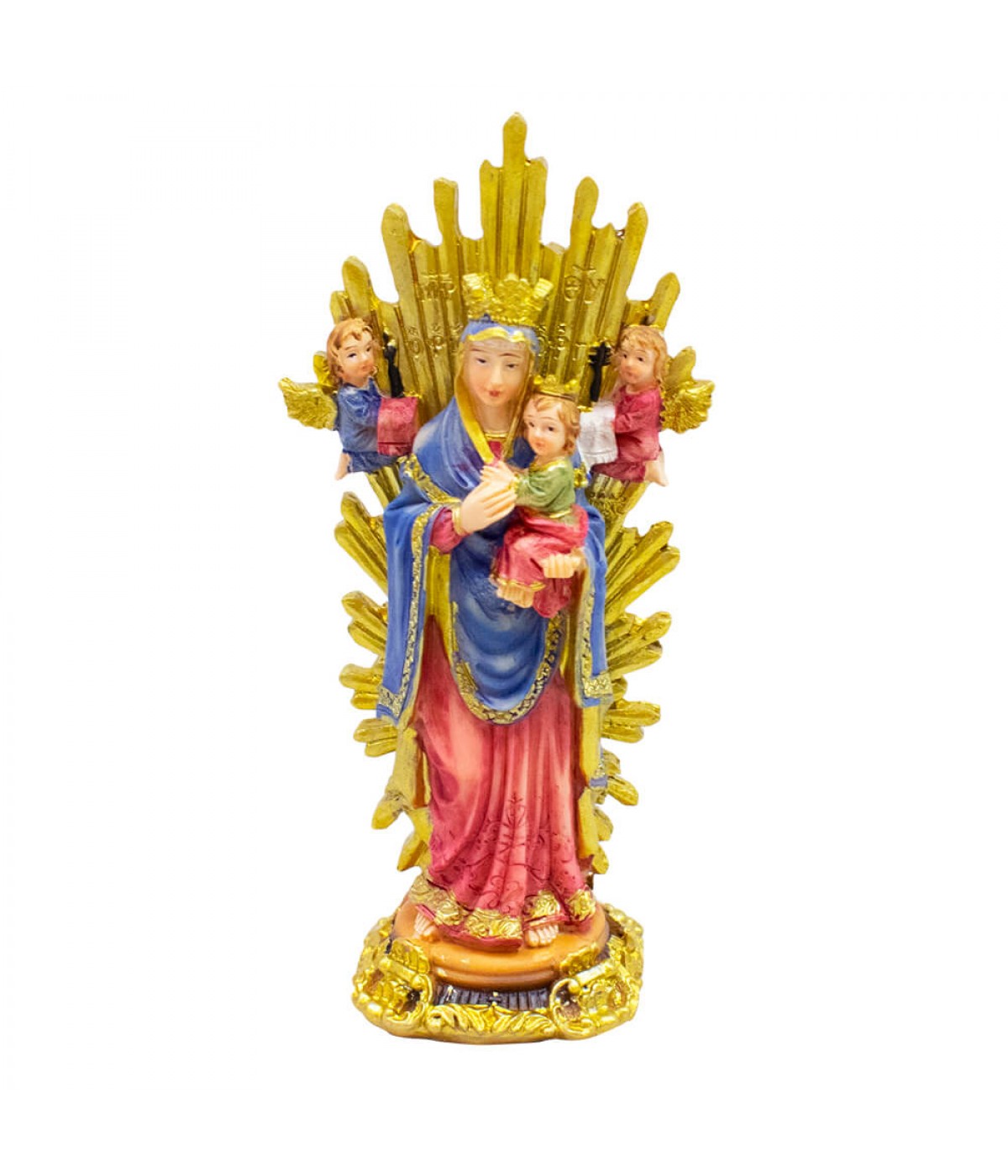 Nossa Senhora Do Perpétuo Socorro 15cm - Enfeite Resina