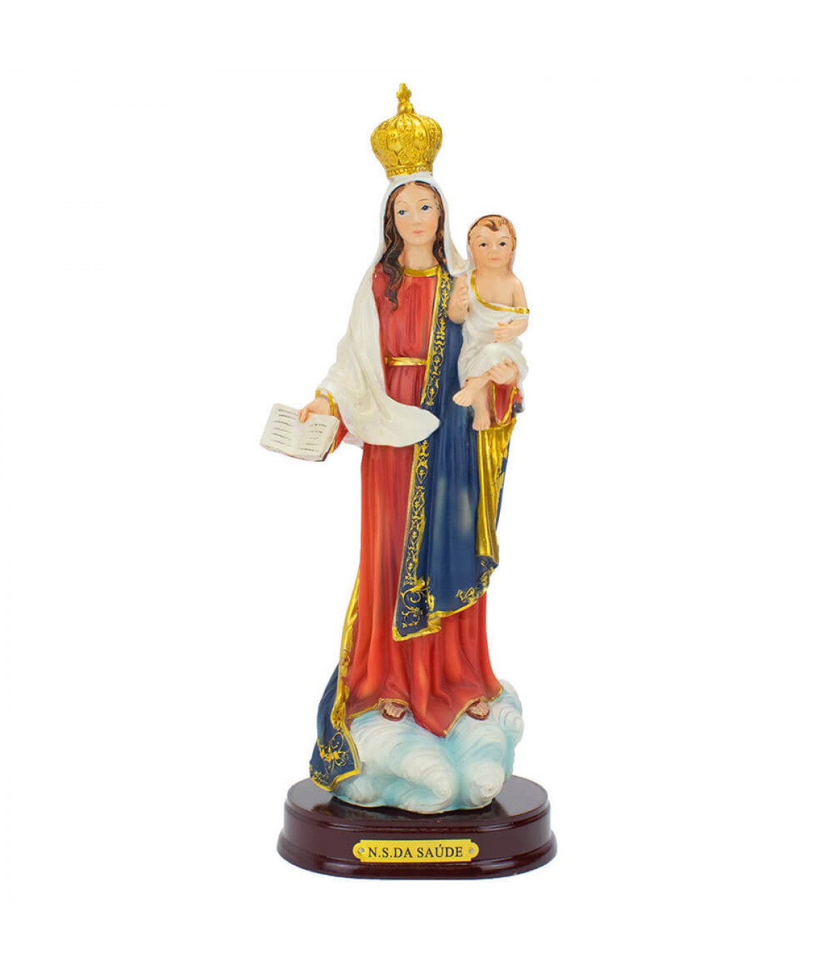 Nossa Senhora Da Saúde 25.5cm - Enfeite Resina