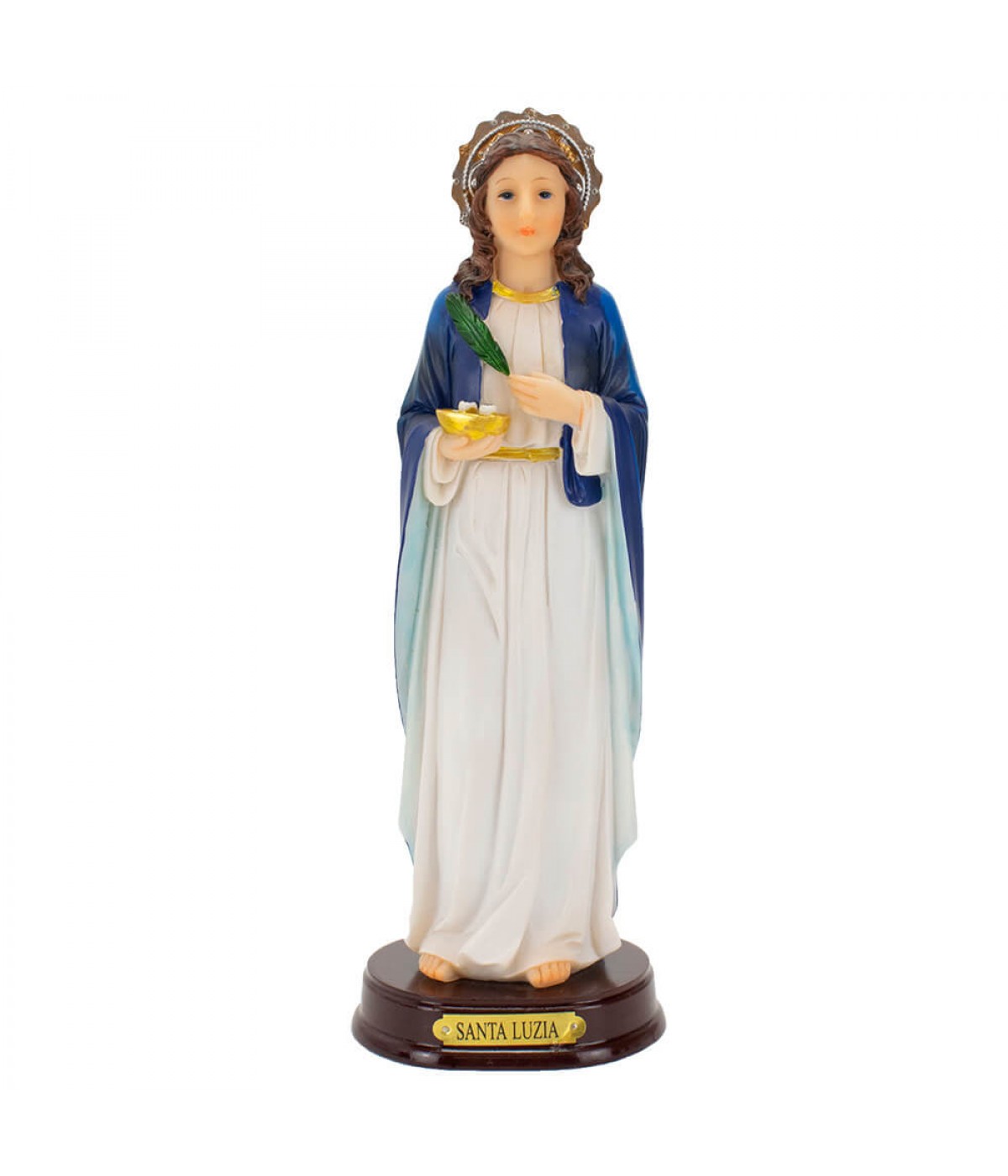 Santa Luzia 21.5cm - Enfeite Resina