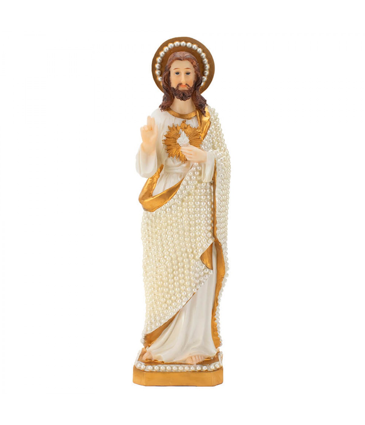 Sagrado Coração De Jesus 30cm - Enfeite Resina