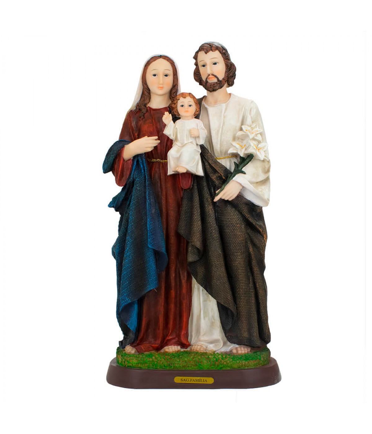 Sagrada Família 53cm - Enfeite Resina