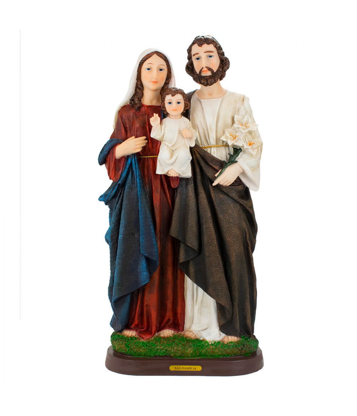Sagrada Família 63cm - Enfeite Resina
