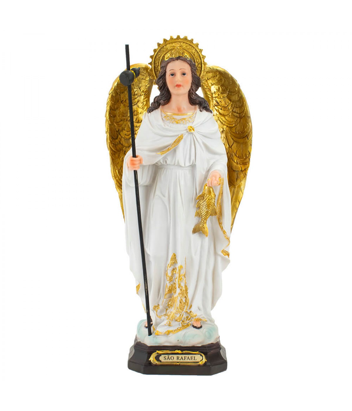 São Rafael 40cm - Enfeite Resina