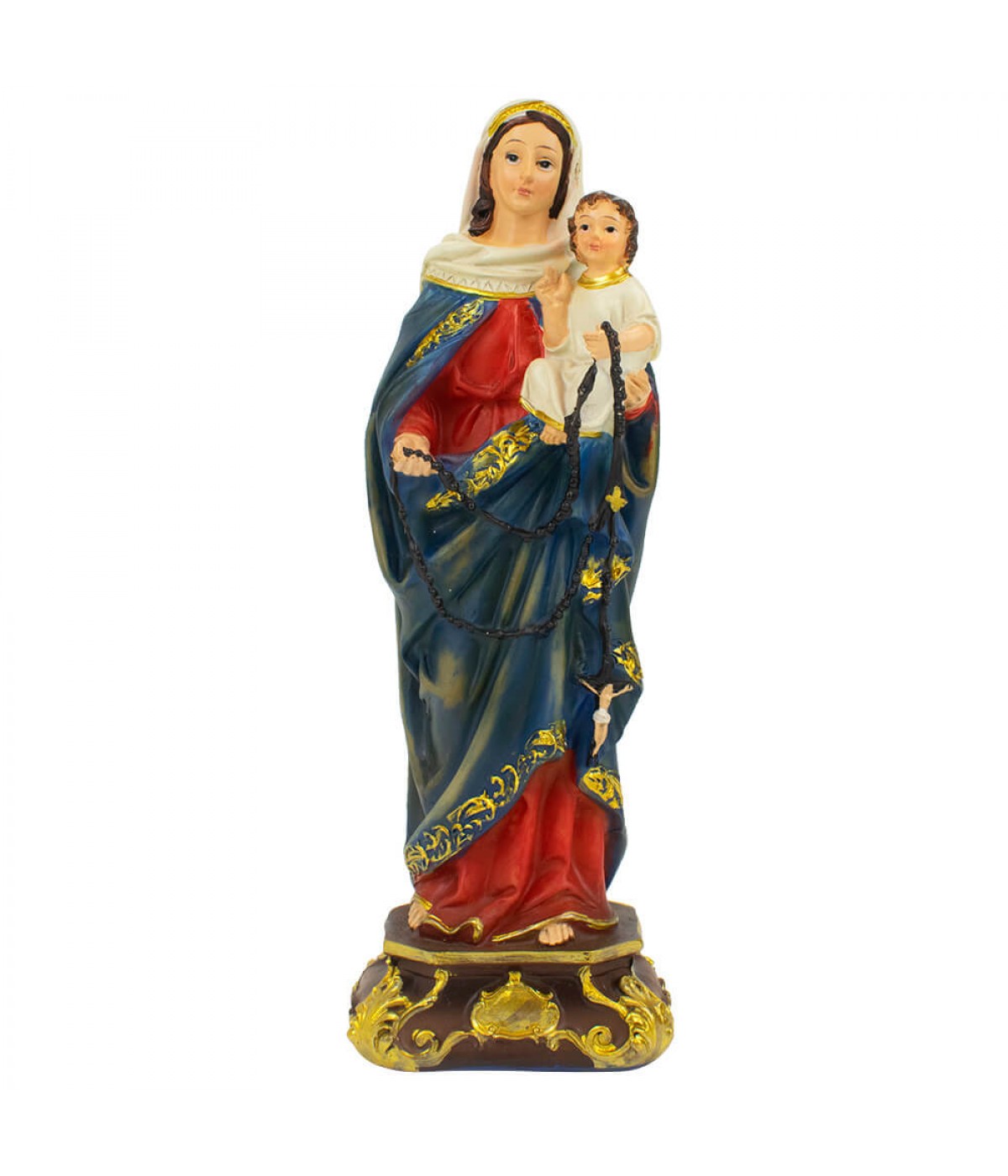 Nossa Senhora Do Rosário 20cm - Enfeite Resina