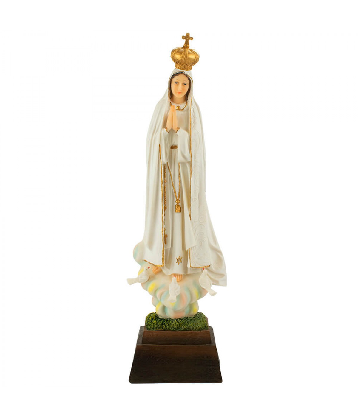 Nossa Senhora De Fátima 49.5cm - Enfeite Resina