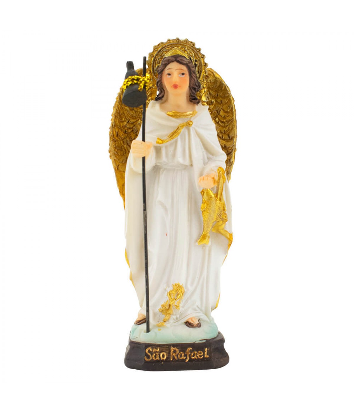 São Rafael 8cm - Enfeite Resina