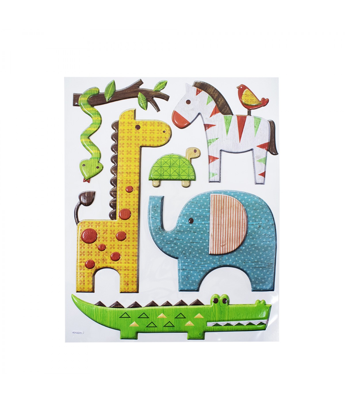 Adesivo Decorativo Bichos 35X27cm