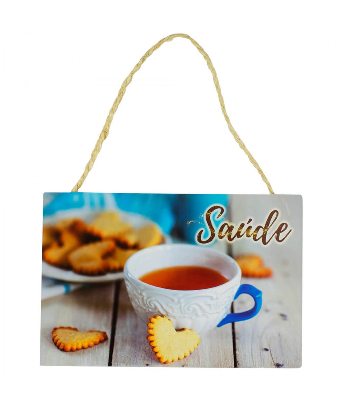 Placa Decorativa Saúde 20x30cm