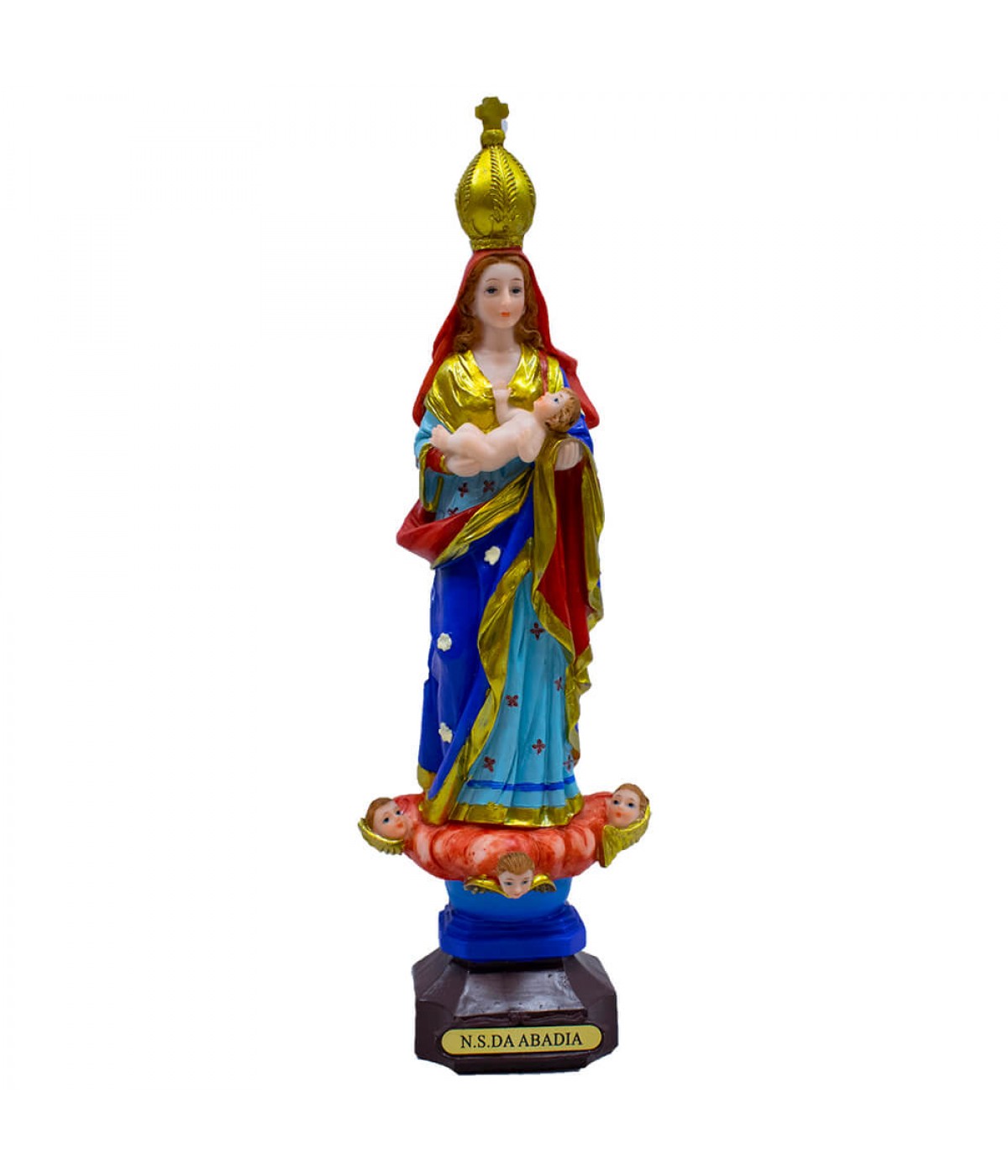 Nossa Senhora Da Abadia 30cm - Enfeite Resina
