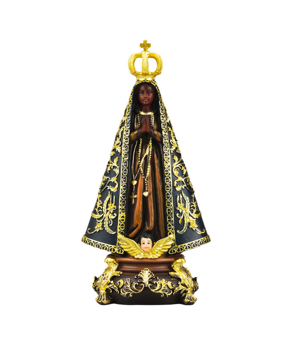 Nossa Senhora Aparecida 30cm - Enfeite Resina