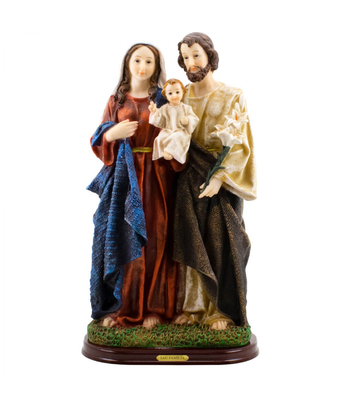 Sagrada Família 41cm - Enfeite Resina