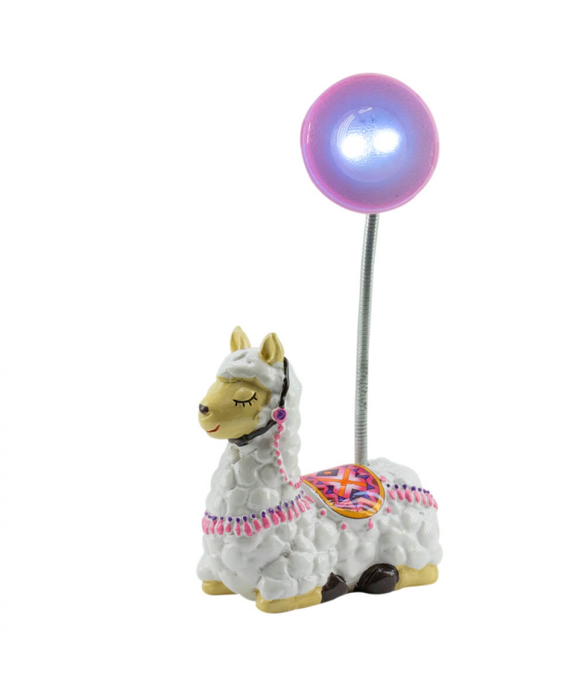 Luminária Lhama Branca 9.5cm