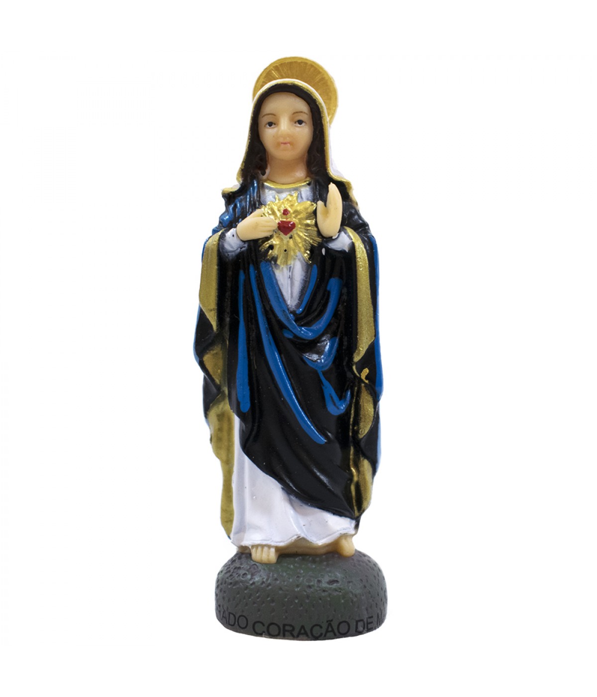 Sagrado Coração De Maria 8cm - Enfeite Resina