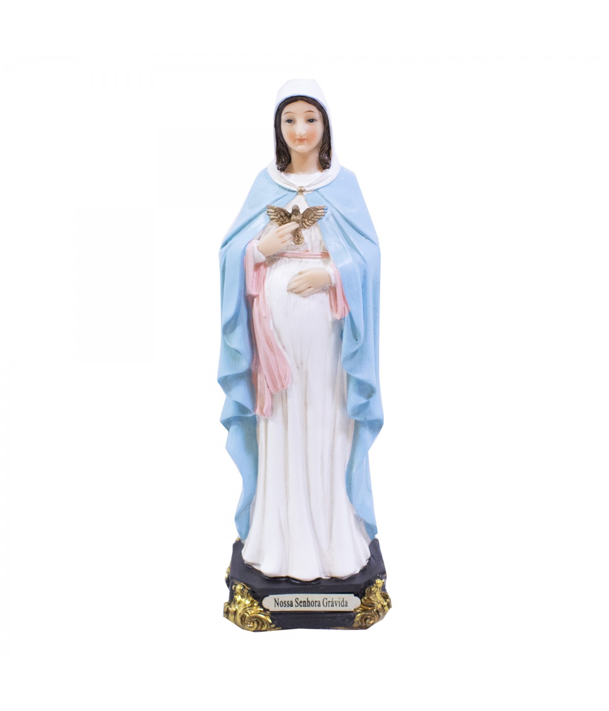 Nossa Senhora Grávida 22cm - Enfeite Resina